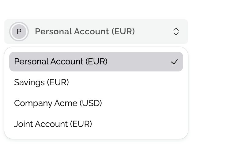 Manage Each Account Individually Manage Each Account Individually